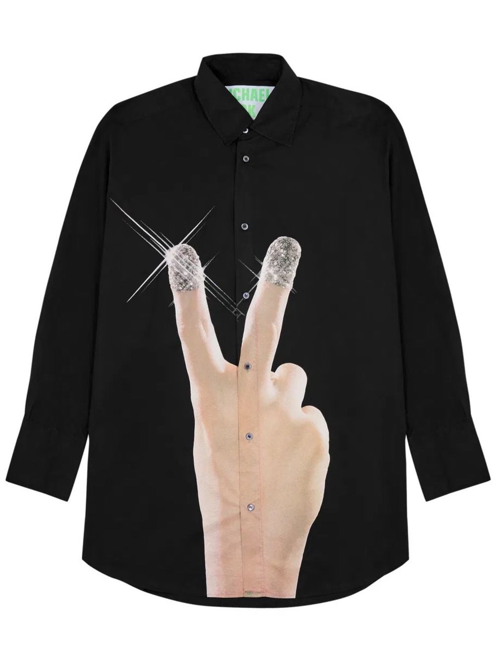 JW Anderson x Michael Clark Edition oversized button shirt sz Large